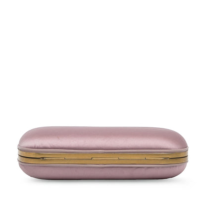 Gucci Satin Animalier Broadway Clutch on Chain (SHG-pOhviu)