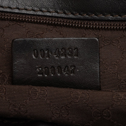 Gucci Canvas Web Shoulder Bag (SHF-KhYFg1)