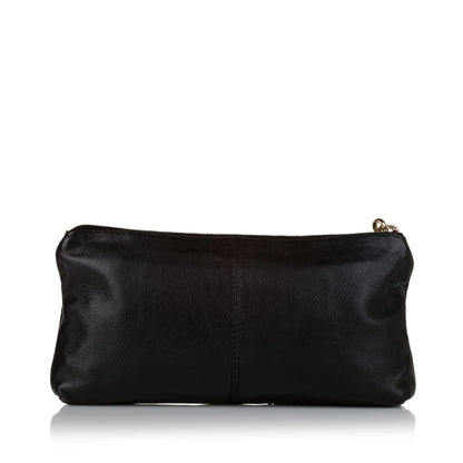 Gucci Sienna Leather Clutch Bag (SHG-34427)