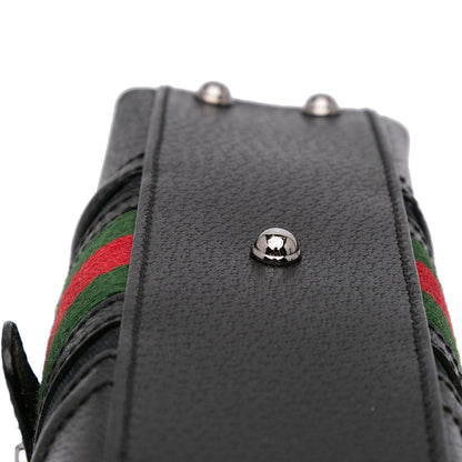 Gucci Small GG Canvas Web Treasure Shoulder Bag