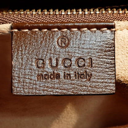 Gucci Small GG Supreme Horsebit 1955 Shoulder Bag (SHG-vd6mDJ)