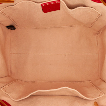 Gucci Small Guccissima Padlock Tote