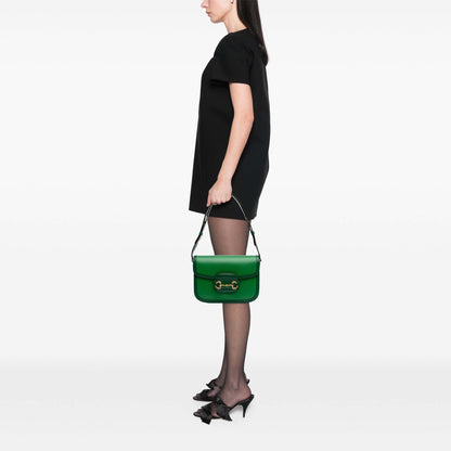 Gucci Small Leather Horsebit 1955 Shoulder Bag