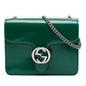 Gucci Small Patent Interlocking G Crossbody