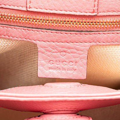 Gucci Small Raffia Bamboo Shopper Tote (SHG-705pfP)