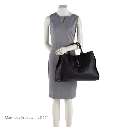 Gucci Soft Pebbled Leather Jackie Medium Tote - FINAL SALE (SHF-8Qshpx)