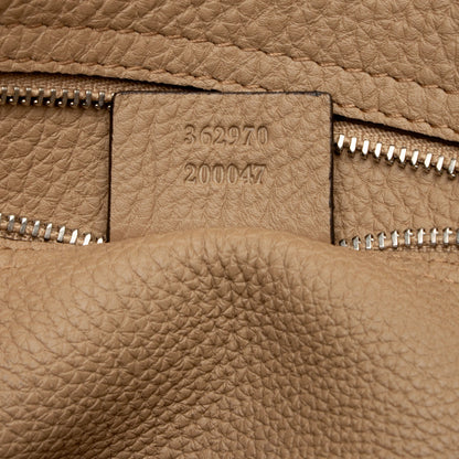 Gucci Soft Pebbled Leather Jackie Medium Tote
