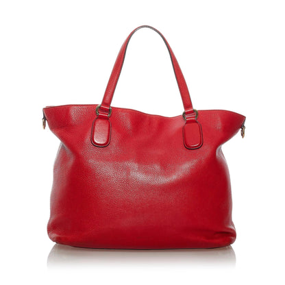 Gucci Soho Working Leather Tote Bag (SHG-31414)