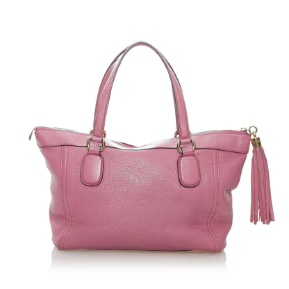 Gucci Soho Working Leather Tote Bag (SHG-32399)