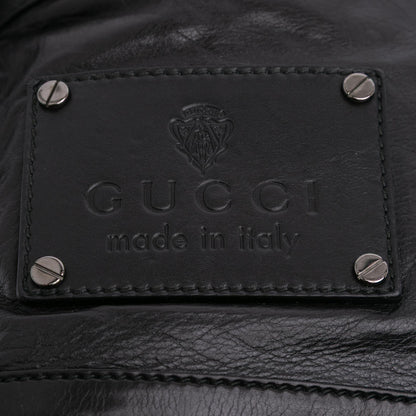 Gucci Studded Calfskin Shoulder Bag