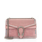 Gucci Suede Crystal Dionysus Medium Shoulder Bag