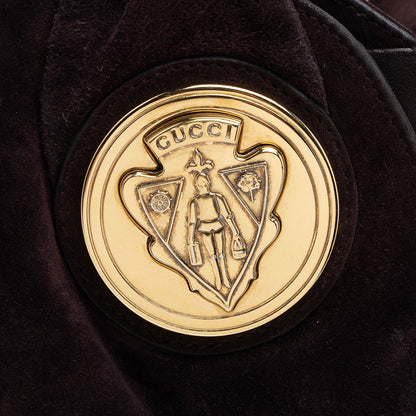 Gucci Suede Hysteria Large Tote (SHF-RlYmZ3)