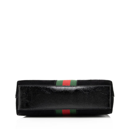 Gucci Suede Ophidia Dome Small Shoulder Bag (SHF-23744)