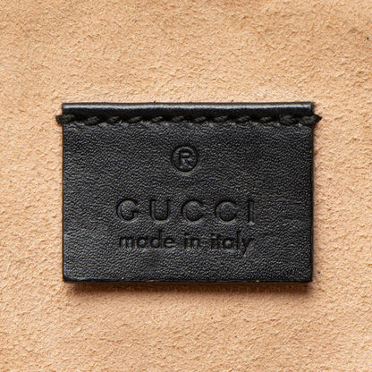 Gucci Suede Ophidia Round Mini Shoulder Bag