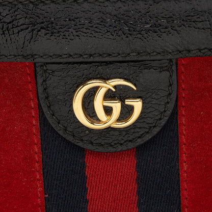 Gucci Suede Ophidia Small Shoulder Bag (SHF-BWJZkP)