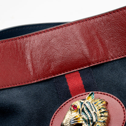 Gucci Suede Rajah Large Tote (SHF-20217)