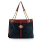 Gucci Suede Rajah Large Tote (SHF-23682)