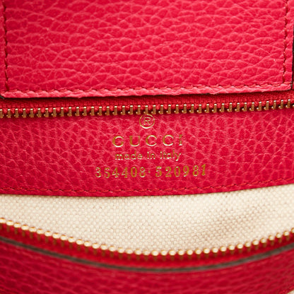 Gucci Swing Leather Tote Bag (SHG-31582)