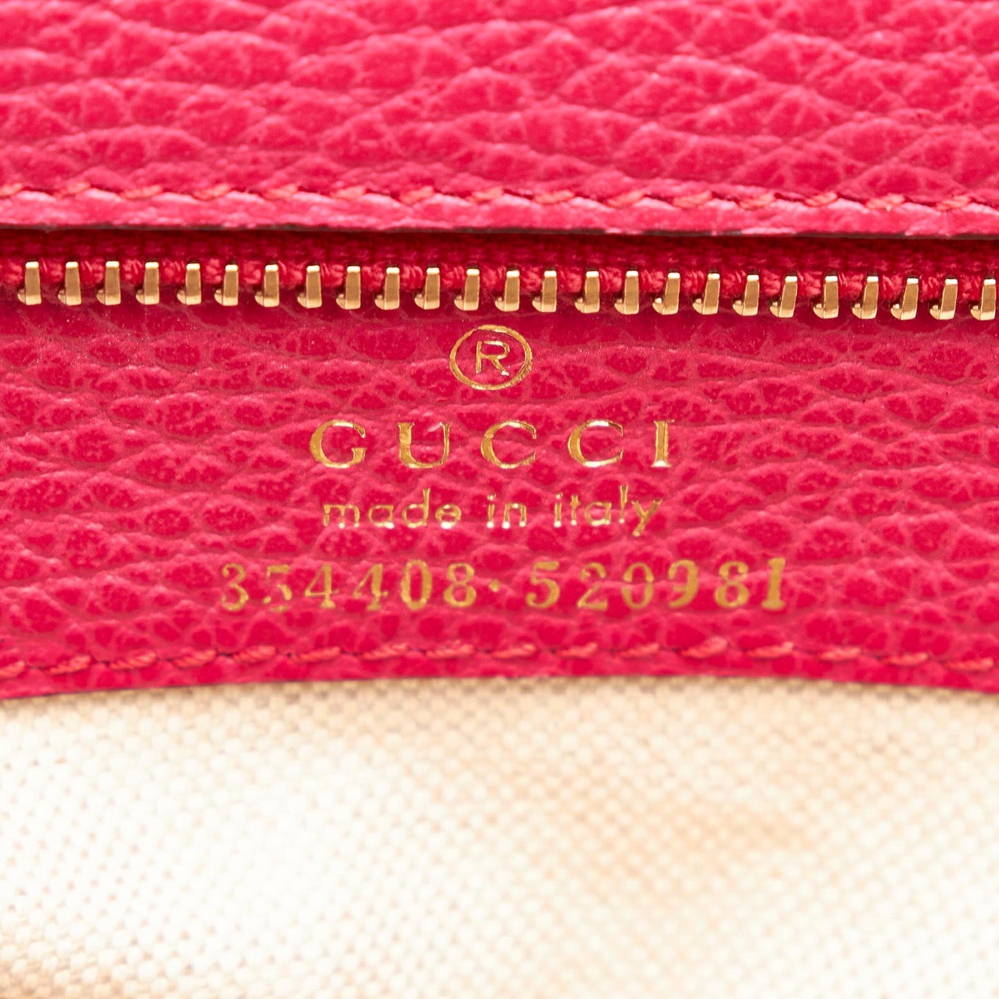 Gucci Swing Leather Tote Bag (SHG-30094)