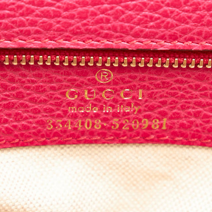 Gucci Swing Leather Tote Bag (SHG-30094)