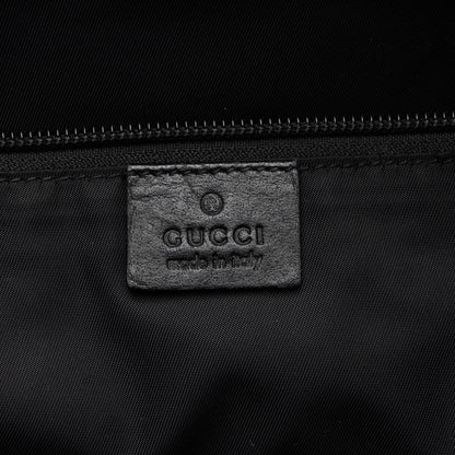 Gucci Techno Canvas Web Buckle Large Tote
