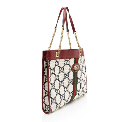 Gucci GG Tweed Rajah Large Tote