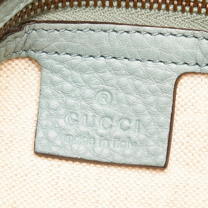 Gucci Twill Leather Shoulder Bag (SHG-31123)