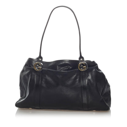 Gucci Twin Leather Tote Bag (SHG-31630)