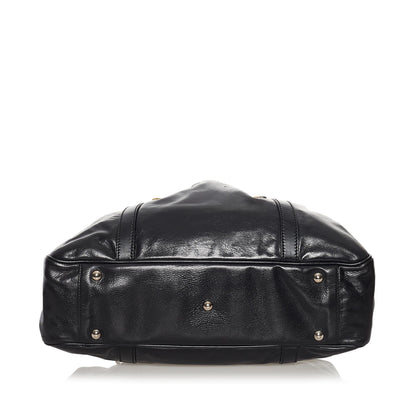 Gucci Twin Leather Tote Bag (SHG-33680)