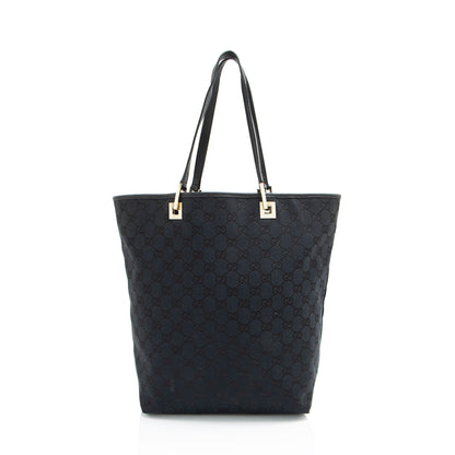 Gucci Vintage GG Canvas Bucket Large Tote