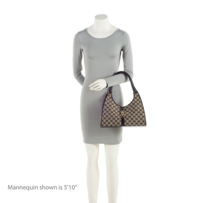 Gucci Vintage GG Canvas Bardot Medium Shoulder Bag (SHF-MzOFGC)