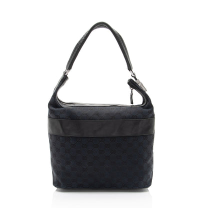 Gucci Vintage GG Canvas Small Shoulder Bag