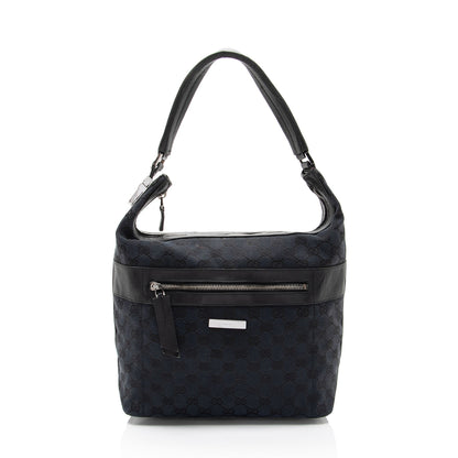 Gucci Vintage GG Canvas Small Shoulder Bag