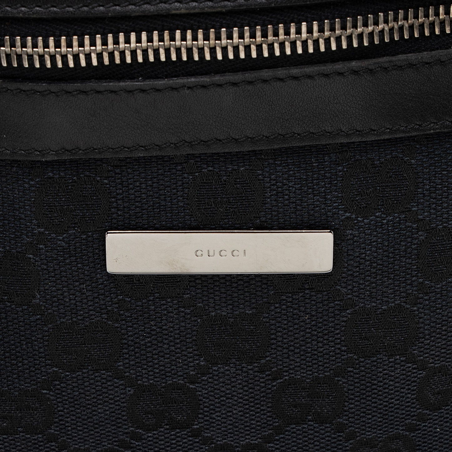 Gucci Vintage GG Canvas Small Shoulder Bag
