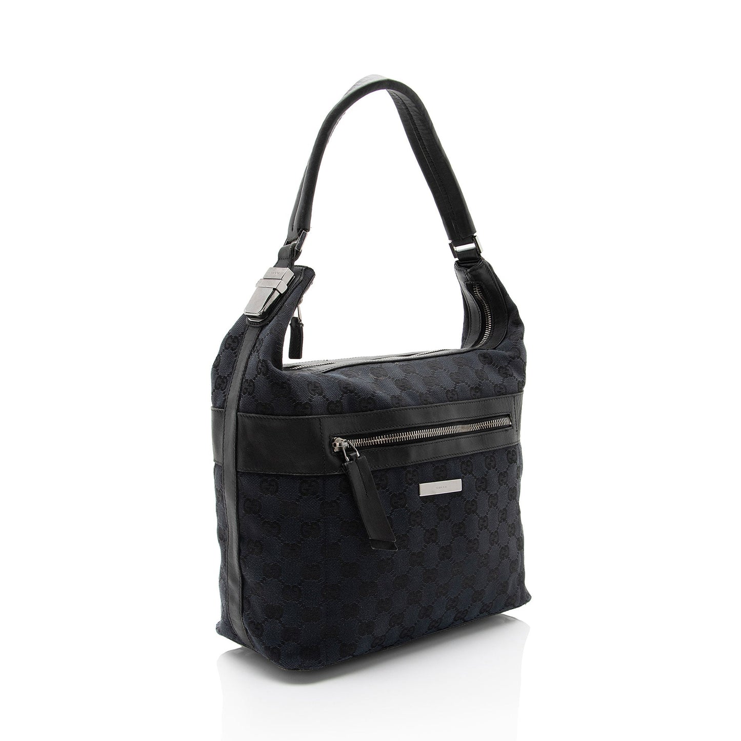 Gucci Vintage GG Canvas Small Shoulder Bag