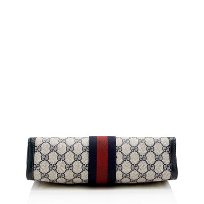 Gucci Vintage GG Plus Web Clutch - FINAL SALE (SHF-17304)