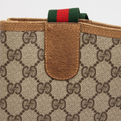 Gucci Vintage GG Plus Web Tote (SHF-2zXCOT)