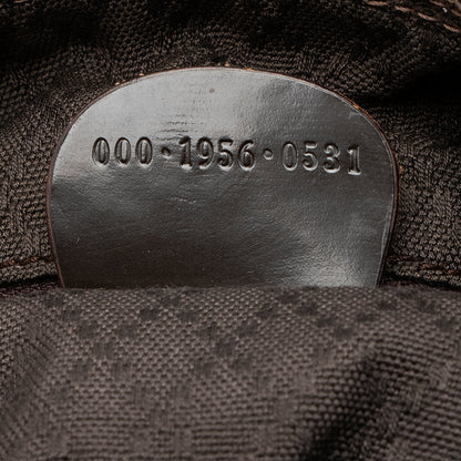 Gucci Vintage Nylon Bamboo Shoulder Bag - FINAL SALE (SHF-19746)