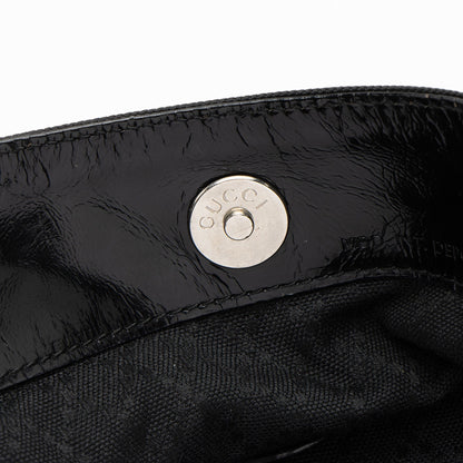 Gucci Vintage Nylon Bamboo Shoulder Bag