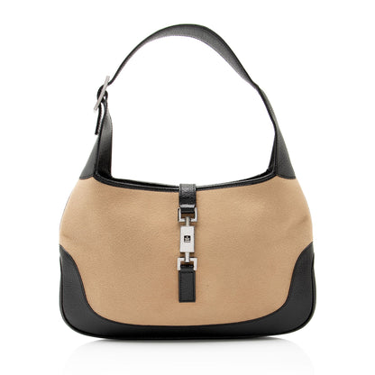 Gucci Vintage Wool Jackie Shoulder Bag