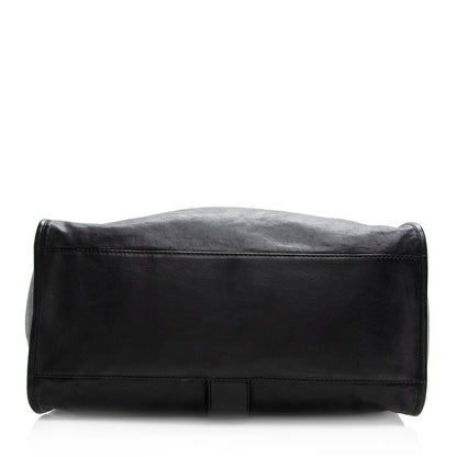 Gucci Washed Leather Soft Stirrup Large Shoulder Bag (SHF-20225)