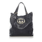 Gucci Web Britt Leather Tote Bag (SHG-31475)