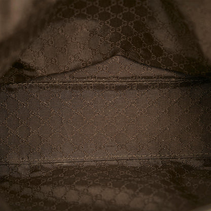 Gucci Web Canvas Shoulder Bag (SHG-23754)
