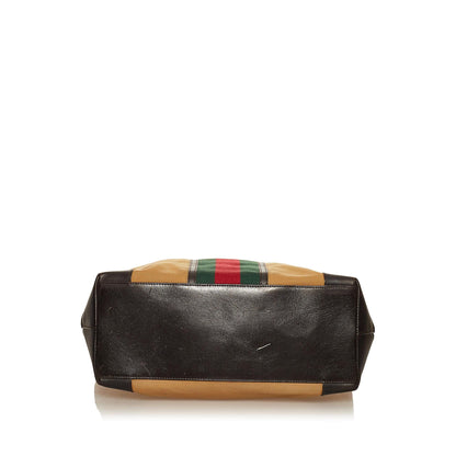 Gucci Web Canvas Tote Bag (SHG-29472)