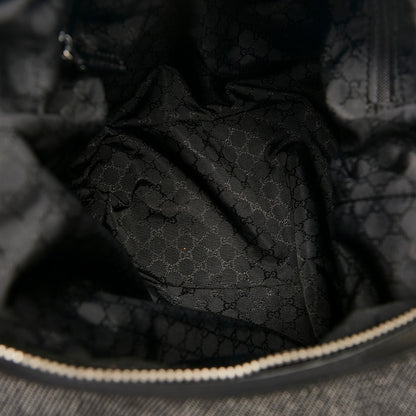 Gucci Web Denim Shoulder Bag (SHG-34386)