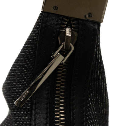 Gucci Web Denim Shoulder Bag (SHG-iAFw89)