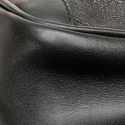 Gucci Web Denim Shoulder Bag
