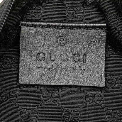 Gucci Web Denim Shoulder Bag