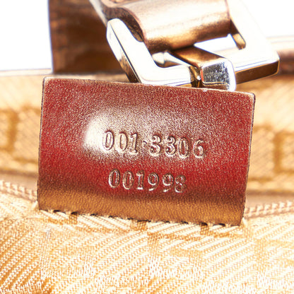 Gucci Web Jackie Canvas Shoulder Bag (SHG-28050)