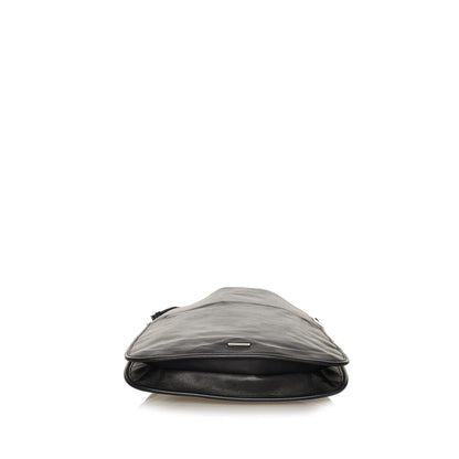 Gucci Web Leather Shoulder Bag (SHG-28499)